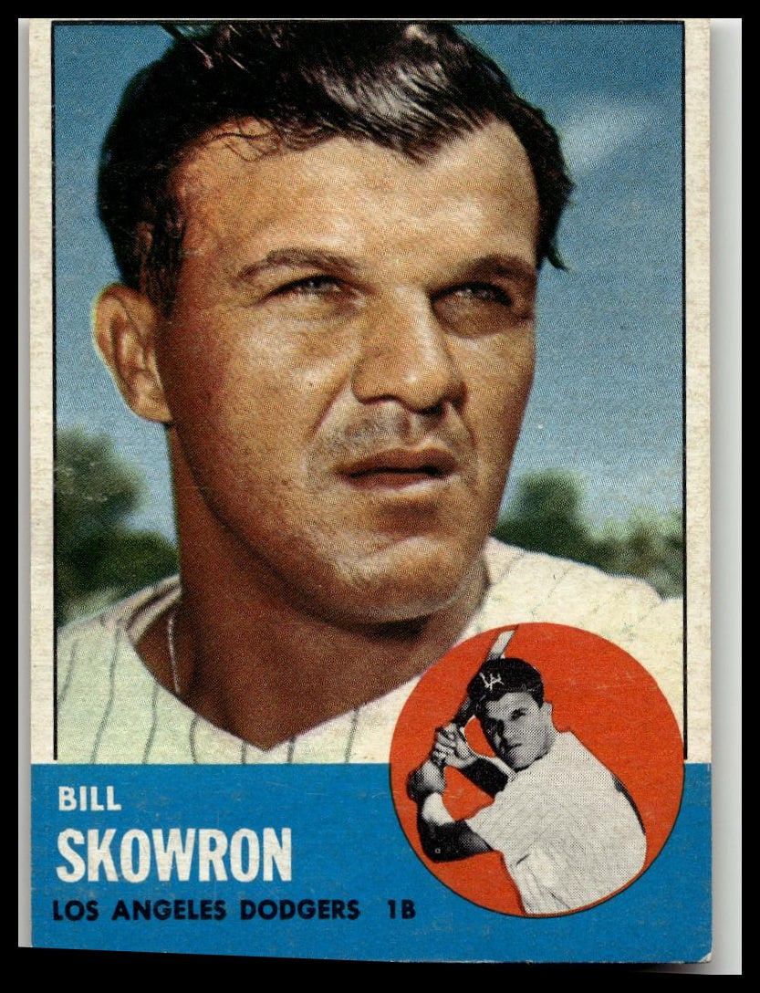 1963 Topps #180 Bill Skowron Dodgers