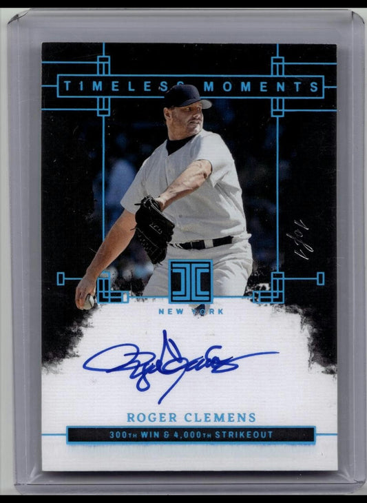 2024 Panini Impeccable Roger Clemens Auto 1/1