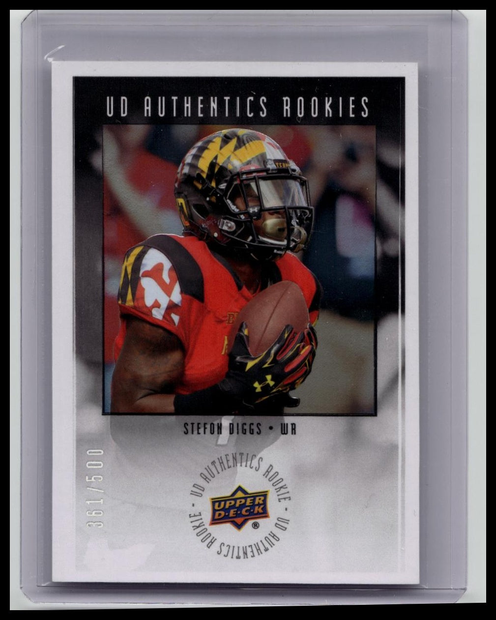 Stefon Diggs 2015 Upper Deck UD Authentics Rookie #d /500 Bills