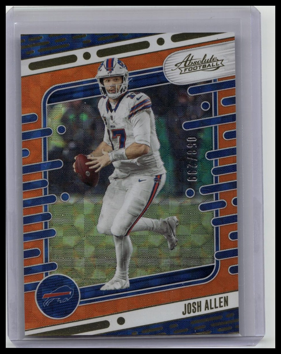 2024 Absolute Josh Allen Orange Mosaic /299 #11