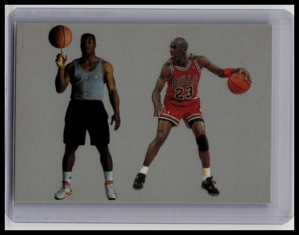 Bo Jackson Michael Jordan Bo Knows Jordan Promotional Promo Card