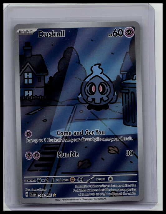 Duskull 068/064 Illustration Rare Pokemon Shrouded Fable