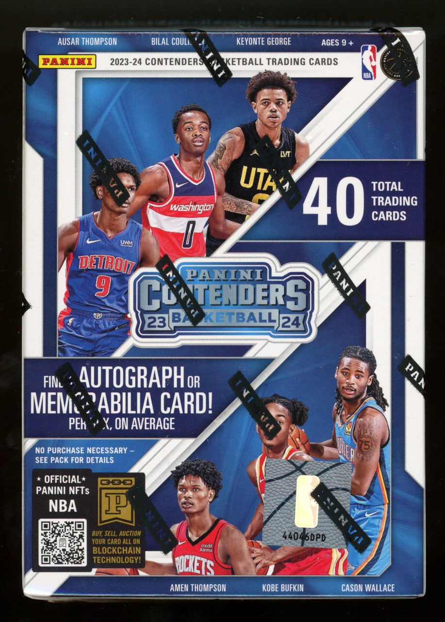 2023/24 Panini Contenders Basketball Blaster Box