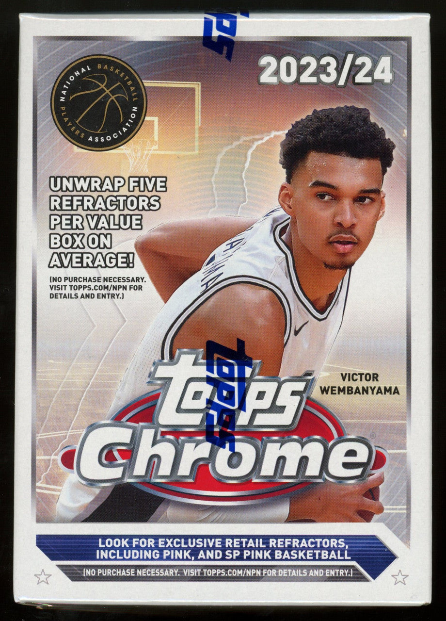 2023-24 Topps Chrome Basketball Blaster Box